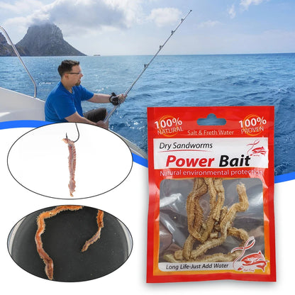 Dry Sandworms Fishing Lures Fishy Smell Lures