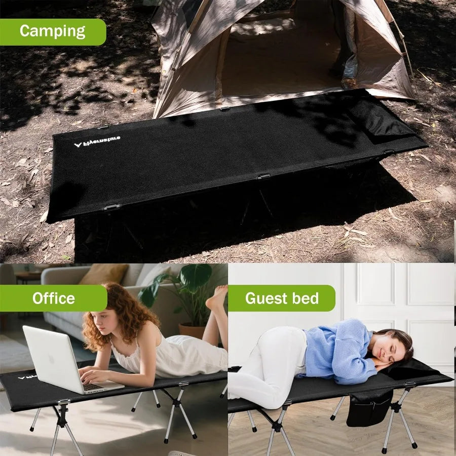 Military Heavy Duty Folding Backpacking Cot