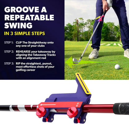 Straightaway Golf Swing Precision Trainer Instant Feedback