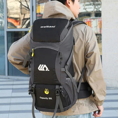 Travel Backpack Camping Men Large Hiking Bag