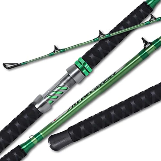 Catfishing Fishing Pole Portable Heavy Casting Rod