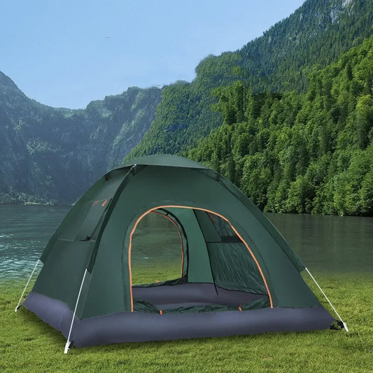 2-3 Person Pop Up Tent Waterproof Automatic Camping