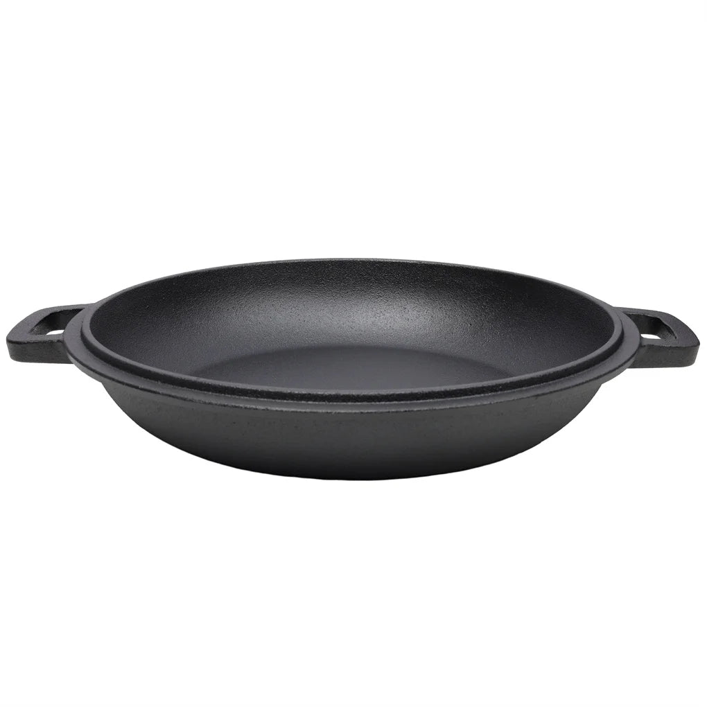 Pre-Seasoned Cast Iron Dutch Oven with Dual Handles