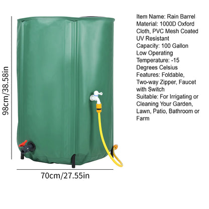 Large Capacity Water Storage Bladder 1000L Foldable